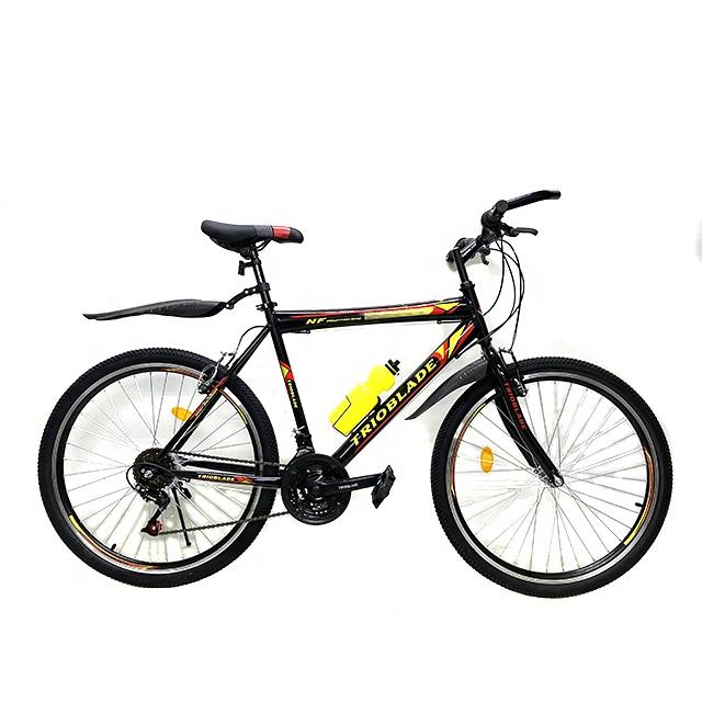 26 Inch 21 speed Double disc steel or aluminium alloy mountain bike male and female suspension cycling Bicycle