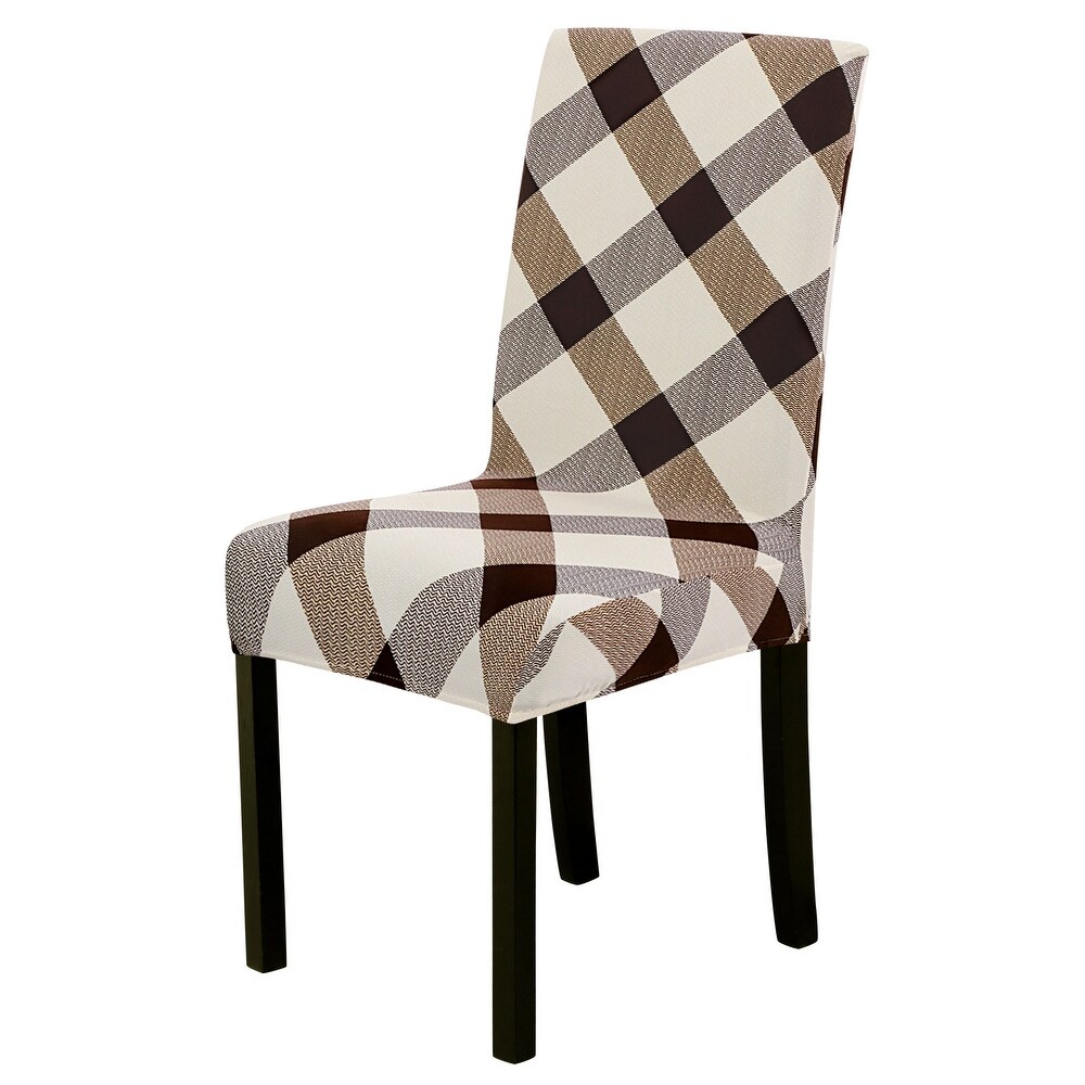 Dining Chair Cover Stretch Stool Slipcover Chair Protector   Multicolor