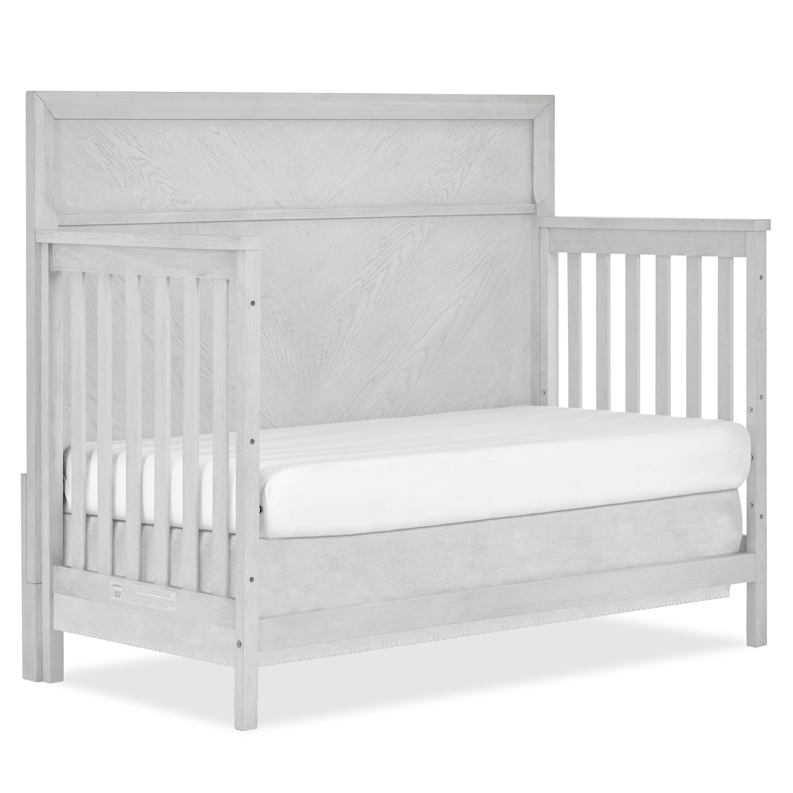 Evolur Lourdes 5 in 1Convertible Crib, Greyhound