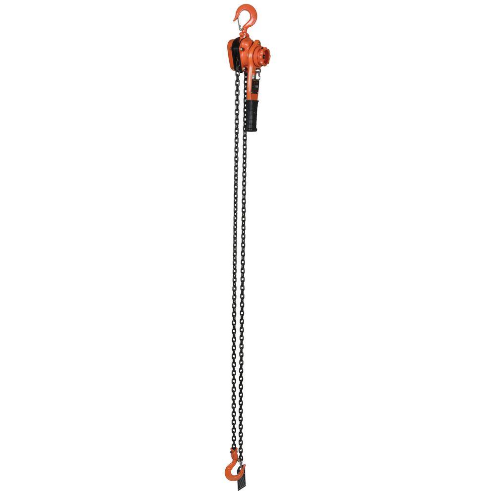 Vestil 2000 lbs. Capacity 10 ft. Lift Professional Lever Hoist PLH-20-10