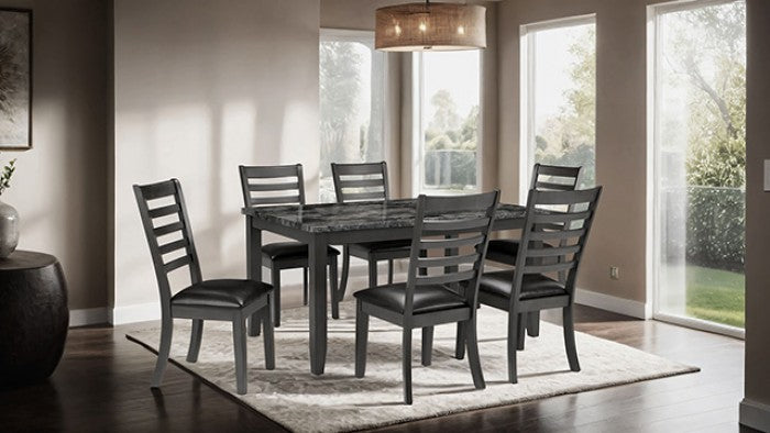 Adia 7 Pc. Dinning Table Set