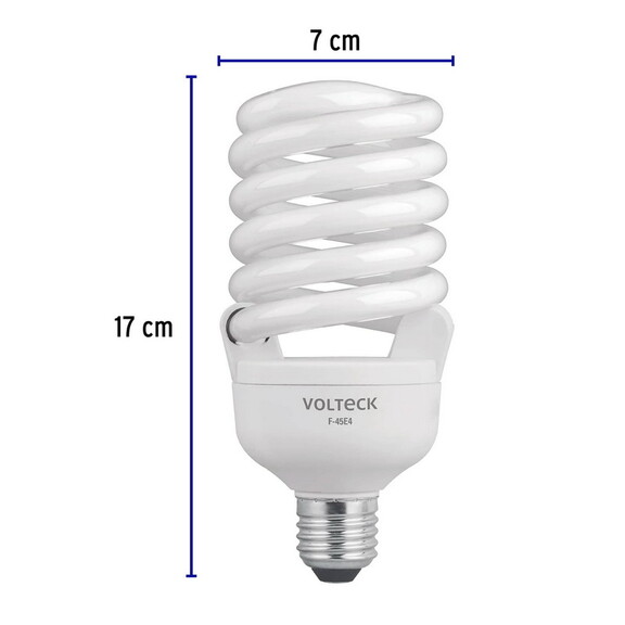 Volteck 46828 Spiral CFL Light Bulbs  High Output