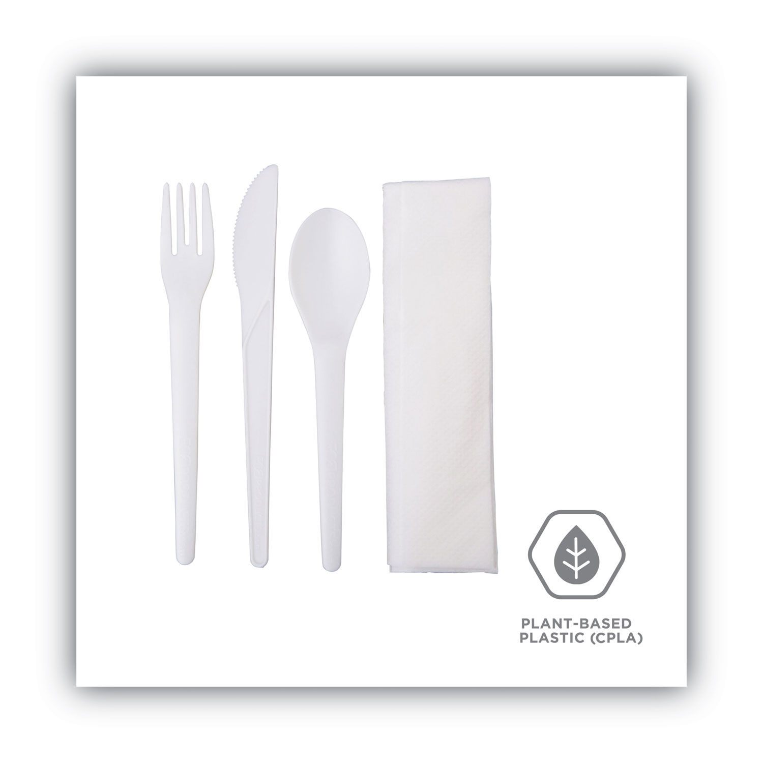 Plantware Compostable Cutlery Kit by Eco-Productsandreg; ECOEPS015