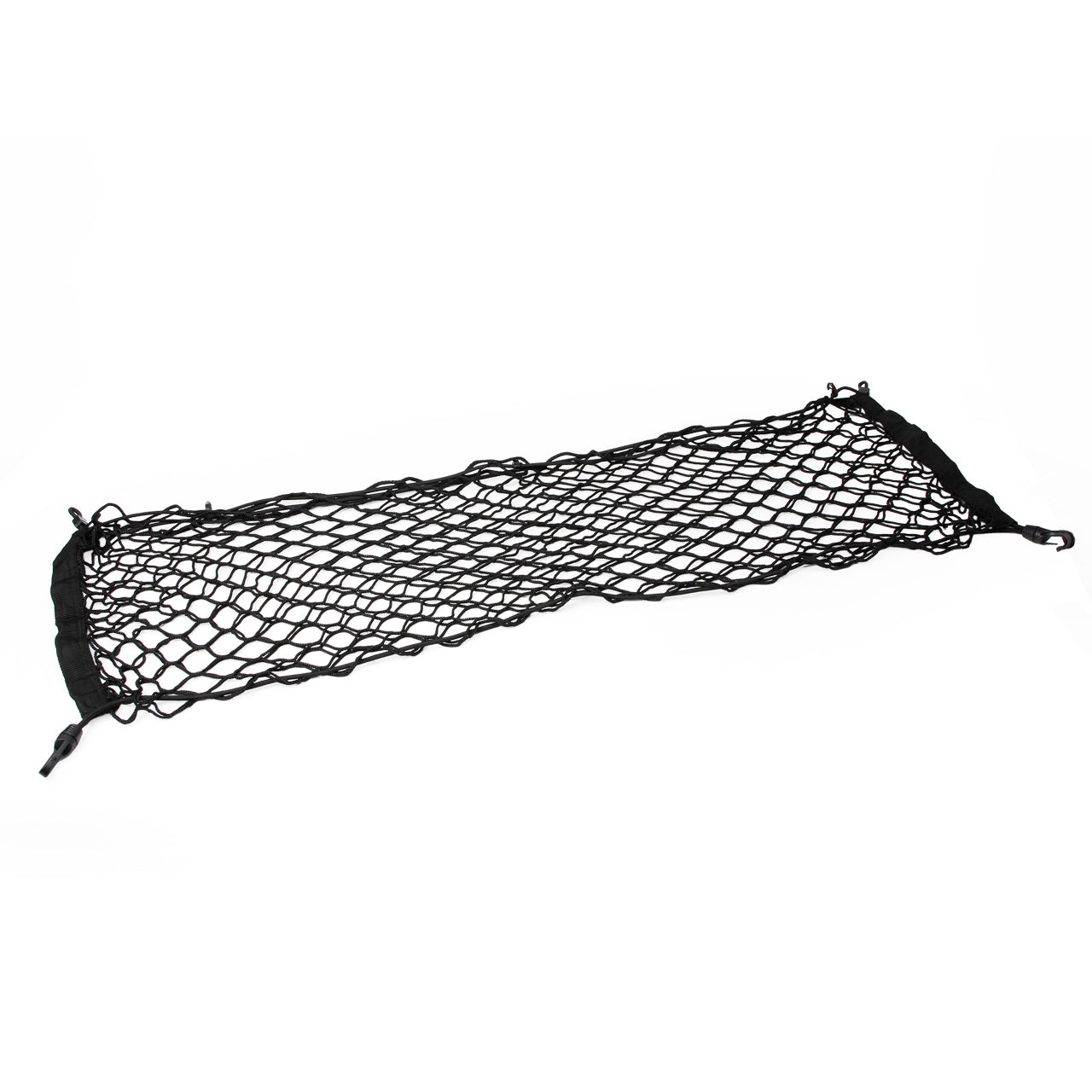 Universal Elastic Car Cargo Net， Nylon Mesh Trunk Storage for Truck SUV with 4 Hook