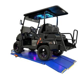 IDEAL UTV Portable Lift with Integrated Motor and Retractable Ramp 2200 lbs. Capacity U-2200IEH-XR