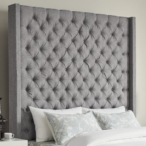 Naples Button-tufted Wingback Headboard only by iNSPIRE Q Artisan - - 19511535