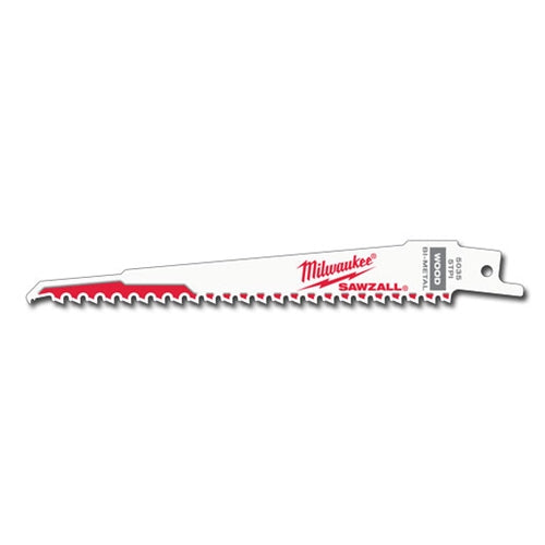 Milwaukee 48-01-7035 Super Sawzall Blade 5TPI 6