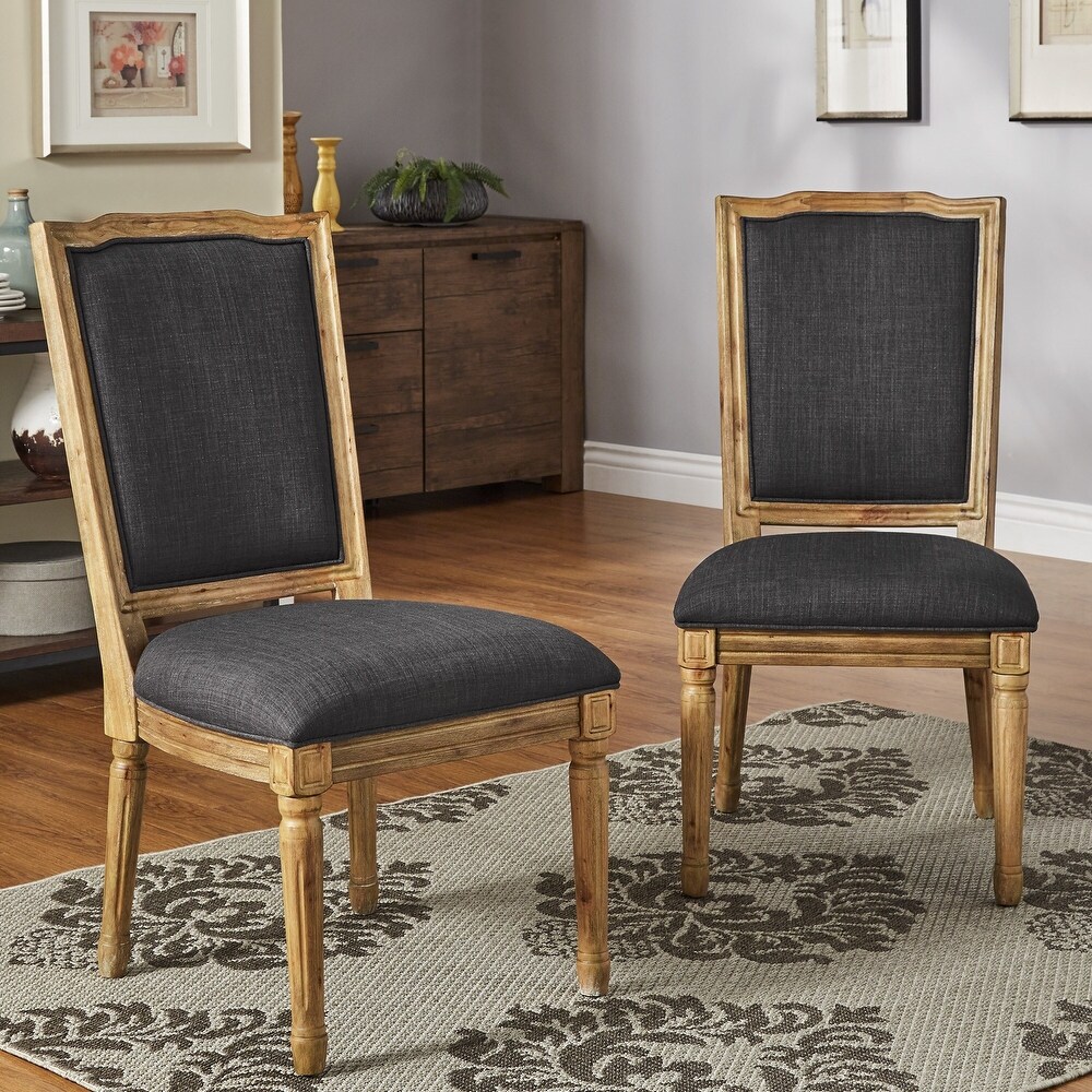 Deana Round Dining Set with Ornate Back Chairs by iNSPIRE Q Artisan