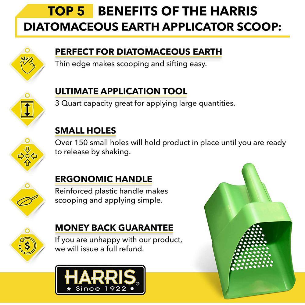 Harris Diatomaceous Earth Applicator and Fertilizer Spreader (2-Pack) 2SIFTIT