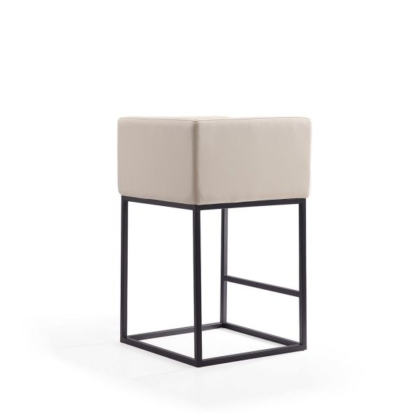 Embassy Counter Stool in Cream and Black