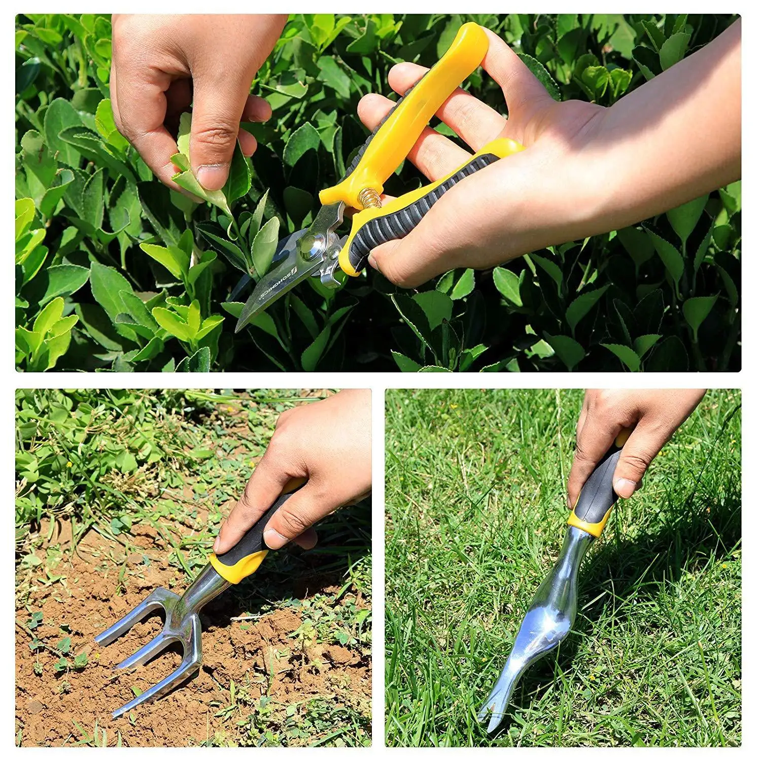 Customize s 6 Pcs Pruning Shear Weeding Spade Small Gardening Hand Tool Set