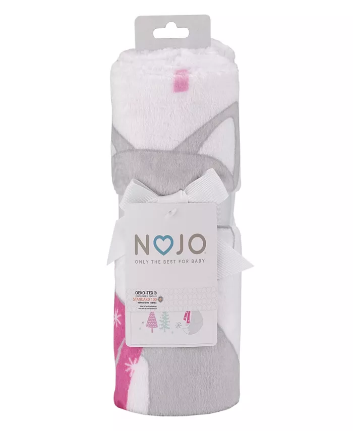 NoJo Fox Winter Wonderland Photo Op Baby Blanket