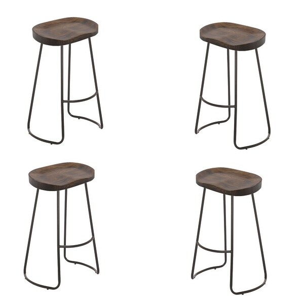 Banjul Stool (Set of 4) - H 26