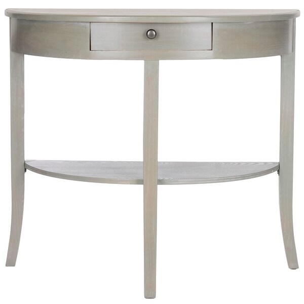 SAFAVIEH Alex Ash Grey Console - 33.9