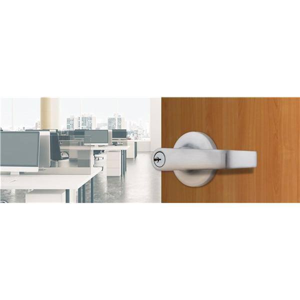 Universal Hardware Universal Hardware Light Duty Commercial Entry Lever ADA UL 3-Hr Fire ANSI Grade 2 Satin Chrome Finish UH40049