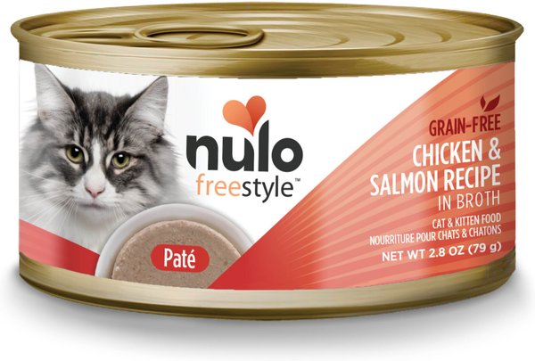 Nulo FreeStyle Chicken and Salmon Pate Wet Cat Food