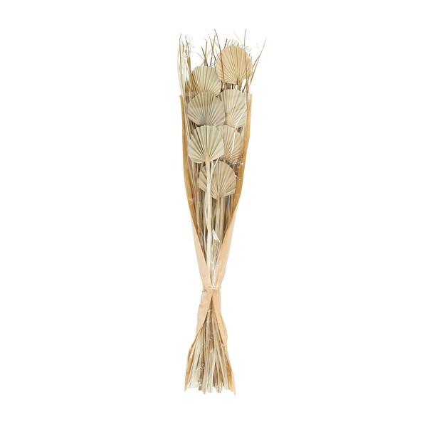 Brown Dried Plant Palm Leaf Home Decor Natural Foliage with Grass