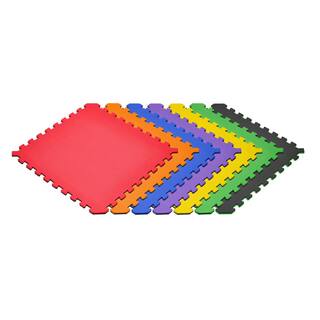 Norsk Rainbow PackBlack 24 in. x 24 in. EVA Foam Truly Reversible Interlocking Tile (18-Tile) 240751_3