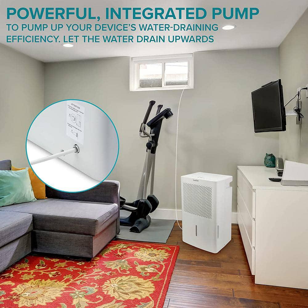 Ivation 50Pint ENERGY STAR Dehumidifier with Drainage Pump