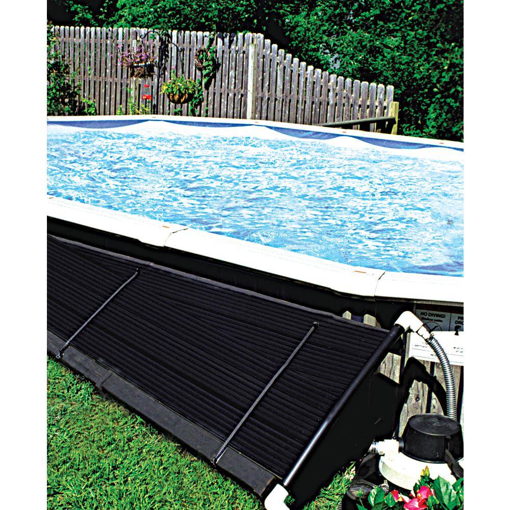 SunHeater Universal 2 ft. x 20 ft. 40 sq. ft. Solar Heating System for In-Ground or Above Ground Pool S120U