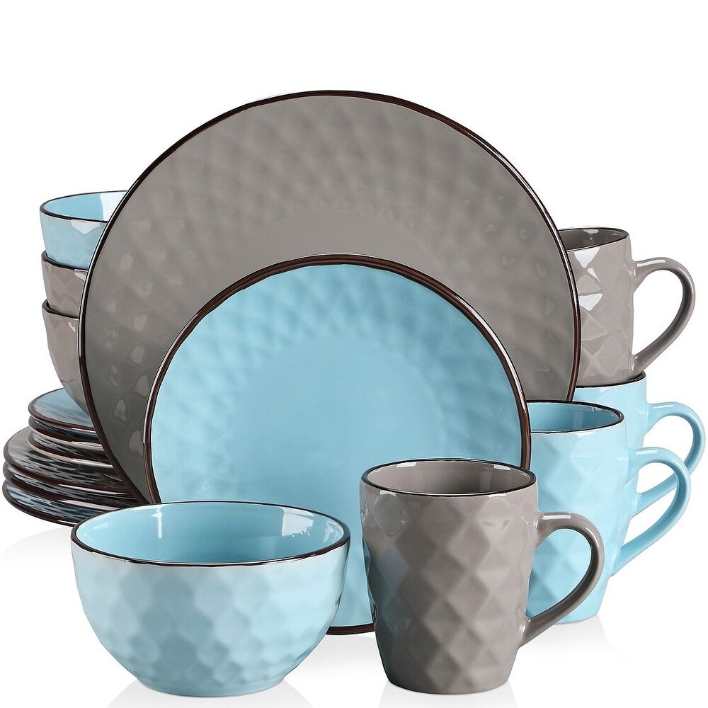 vancasso Mae 16 Piece Stoneware Dinnerware Set (Service For 4)