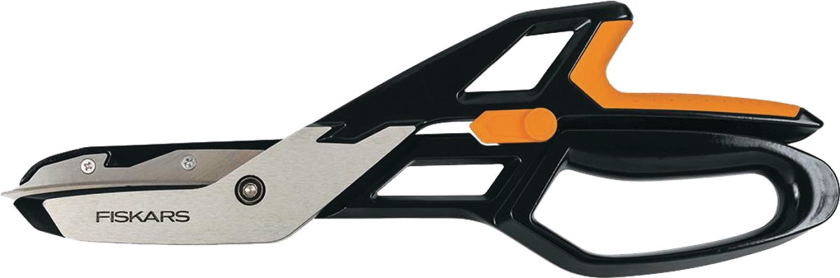 Fiskars PowerArc Aluminum Tin Snips Offset