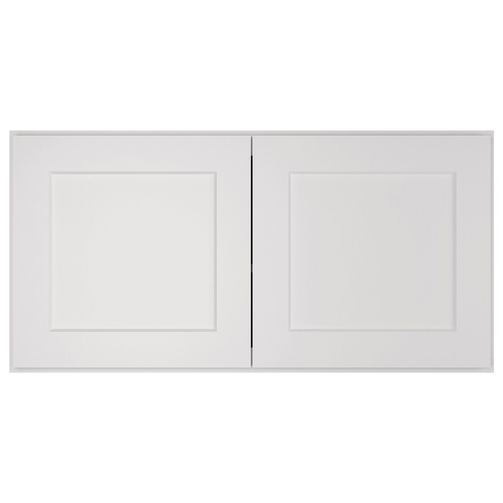 HOMLUX 2 Doors 36 in W X 24 in D X 18 in H in Plywood Wall Bridge Kitchen Cabinet