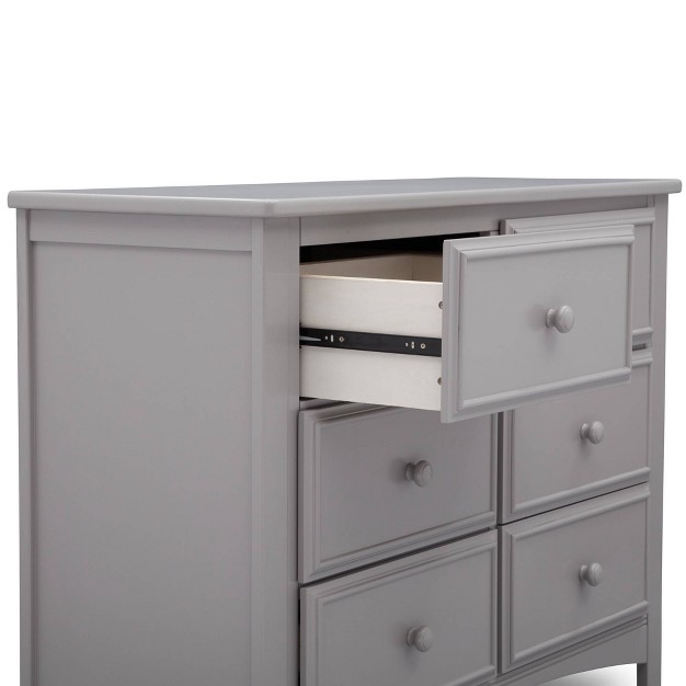 Delta Children 6 Drawer Dresser With Interlocking Drawers