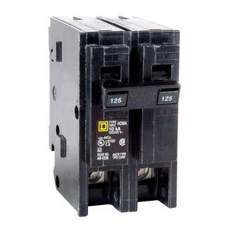 Square D Homeline 125 Amp 2-Pole Circuit Breaker HOM2125CP