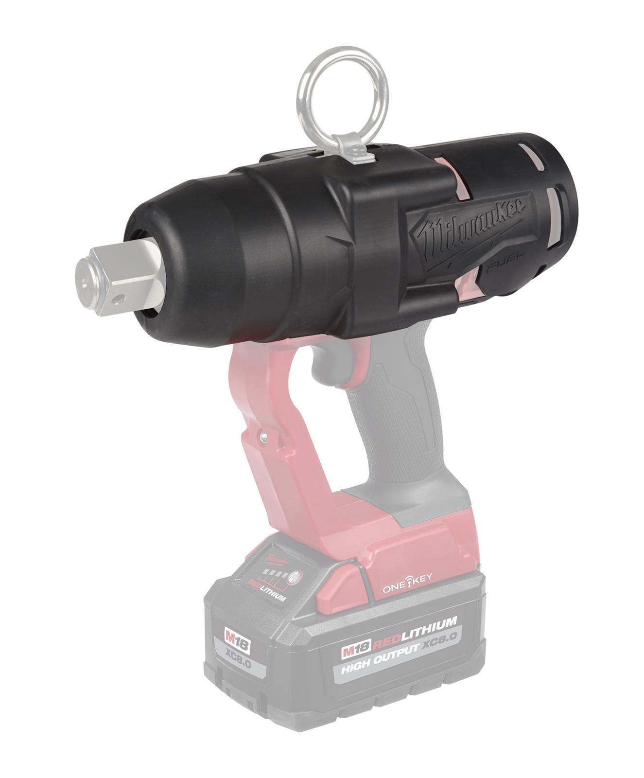 Milwaukee Tool 49-16-2867 Milwaukee M18 FUEL 1 in. High-Torque Impact Wrench with ONE-KEY Protective Boots