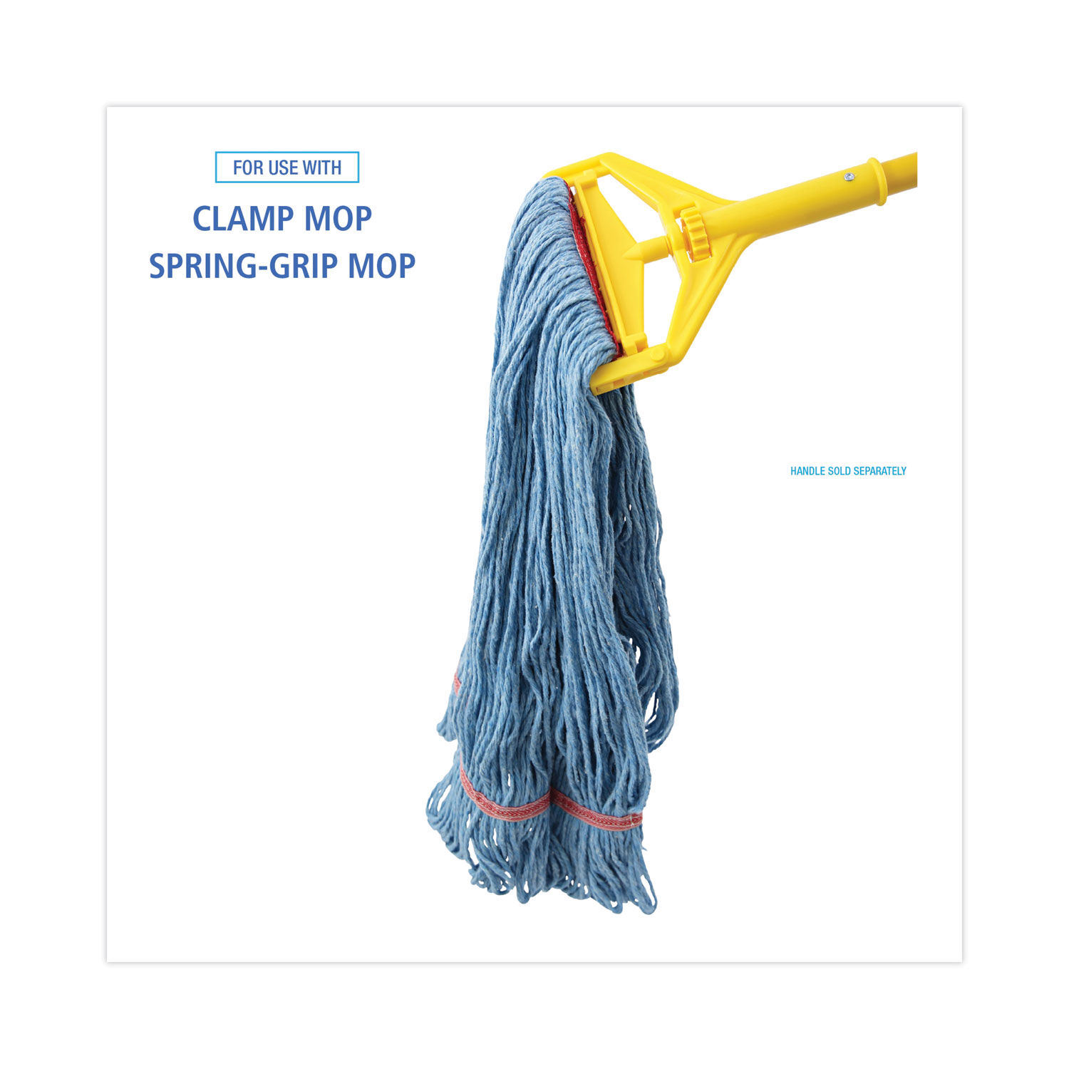 Super Loop Wet Mop Head by Boardwalkandreg; BWK503BLNB