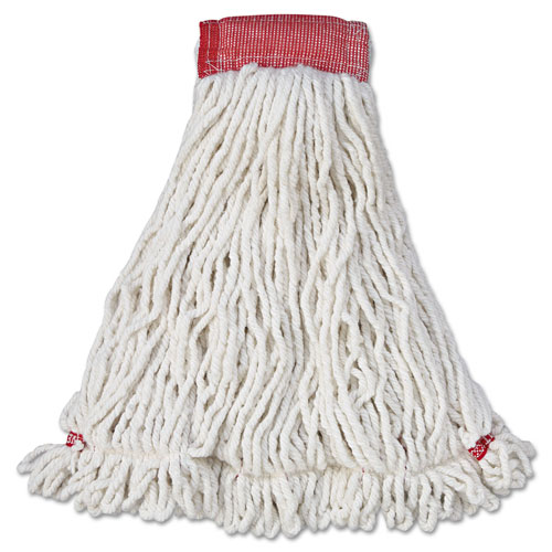 Rubbermaid Web Foot Wet Mop Head | Shrinkless， Cotton