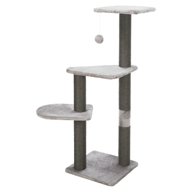 Trixie DreamWorld Altea Grey Paw Print Cat Tree， 46