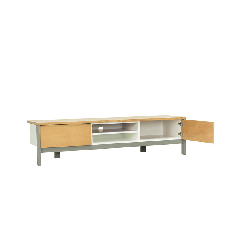 JARVY TV Entertainment Unit 186cm - Natural & Grey