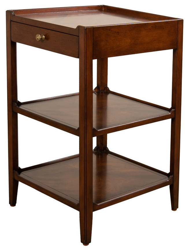 Three Tier Table   Traditional   Side Tables And End Tables   by Sideboards and Things  Houzz