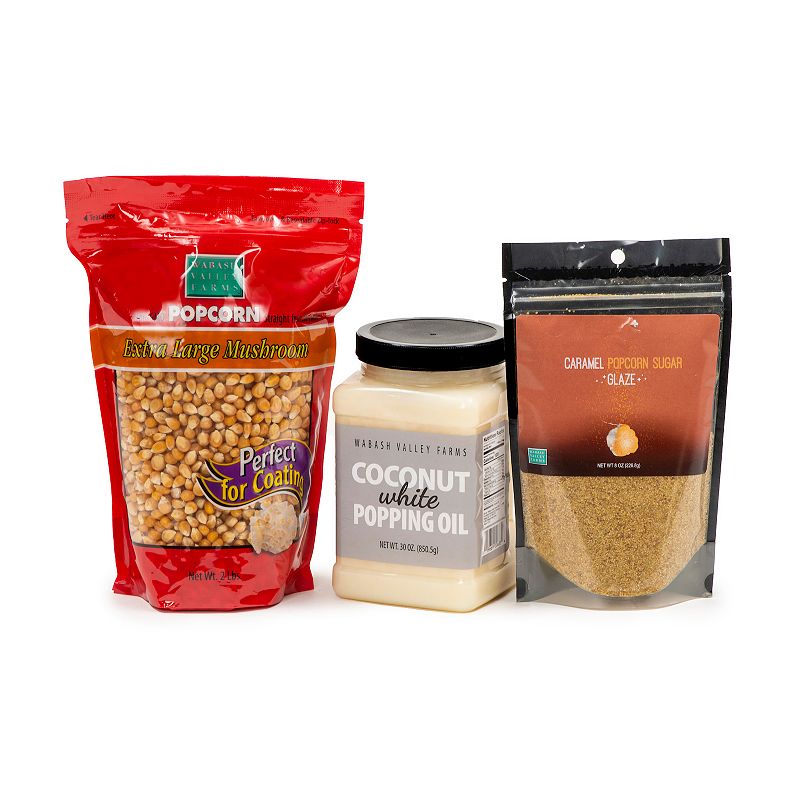 Wabash Valley Farms Superbly Sweet Carmel Popcorn Set