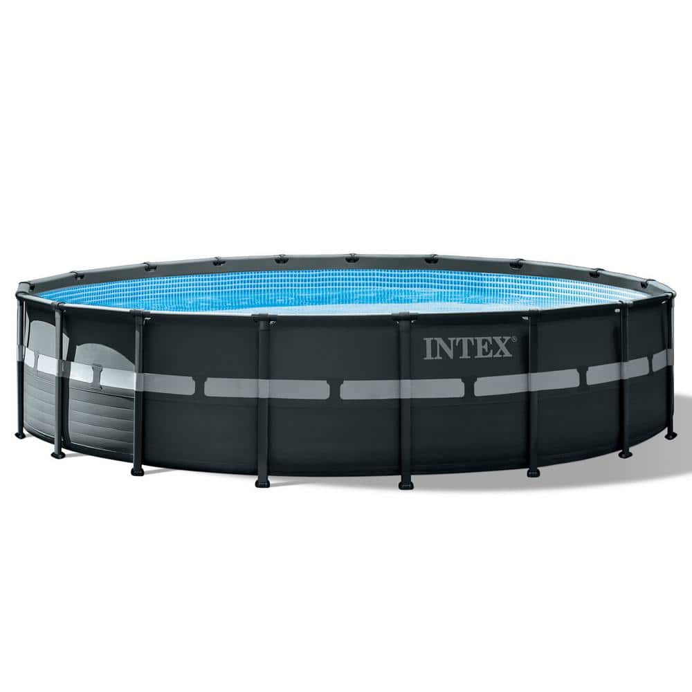 INTEX 18 ft. x 52 in. Ultra XTR Above Ground Pool Set w/Pump Bundle w/Cleaner Robot