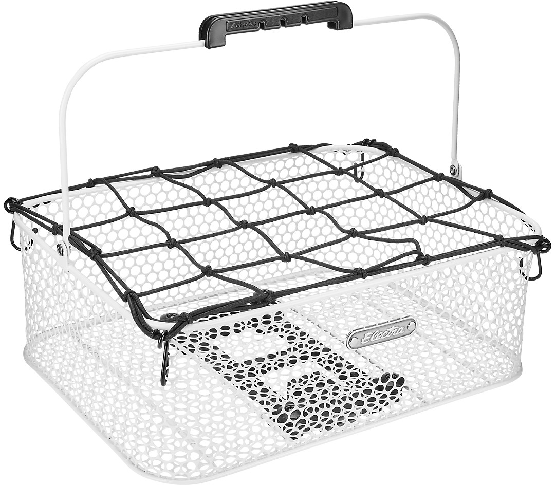 Electra Honeycomb Low Profile MIK Rear Basket - White