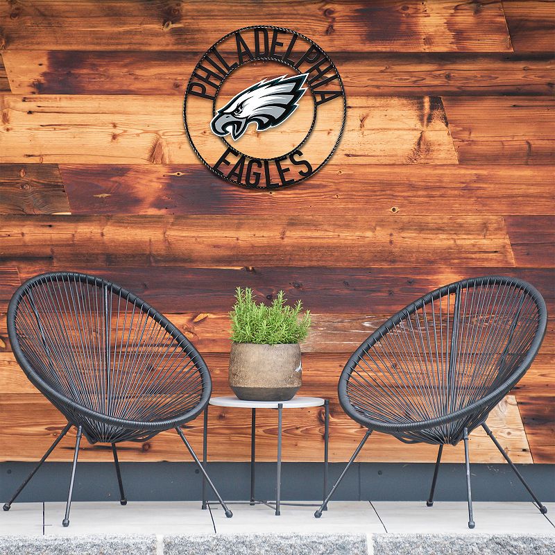 Philadelphia Eagles Wrought Iron Wall Art