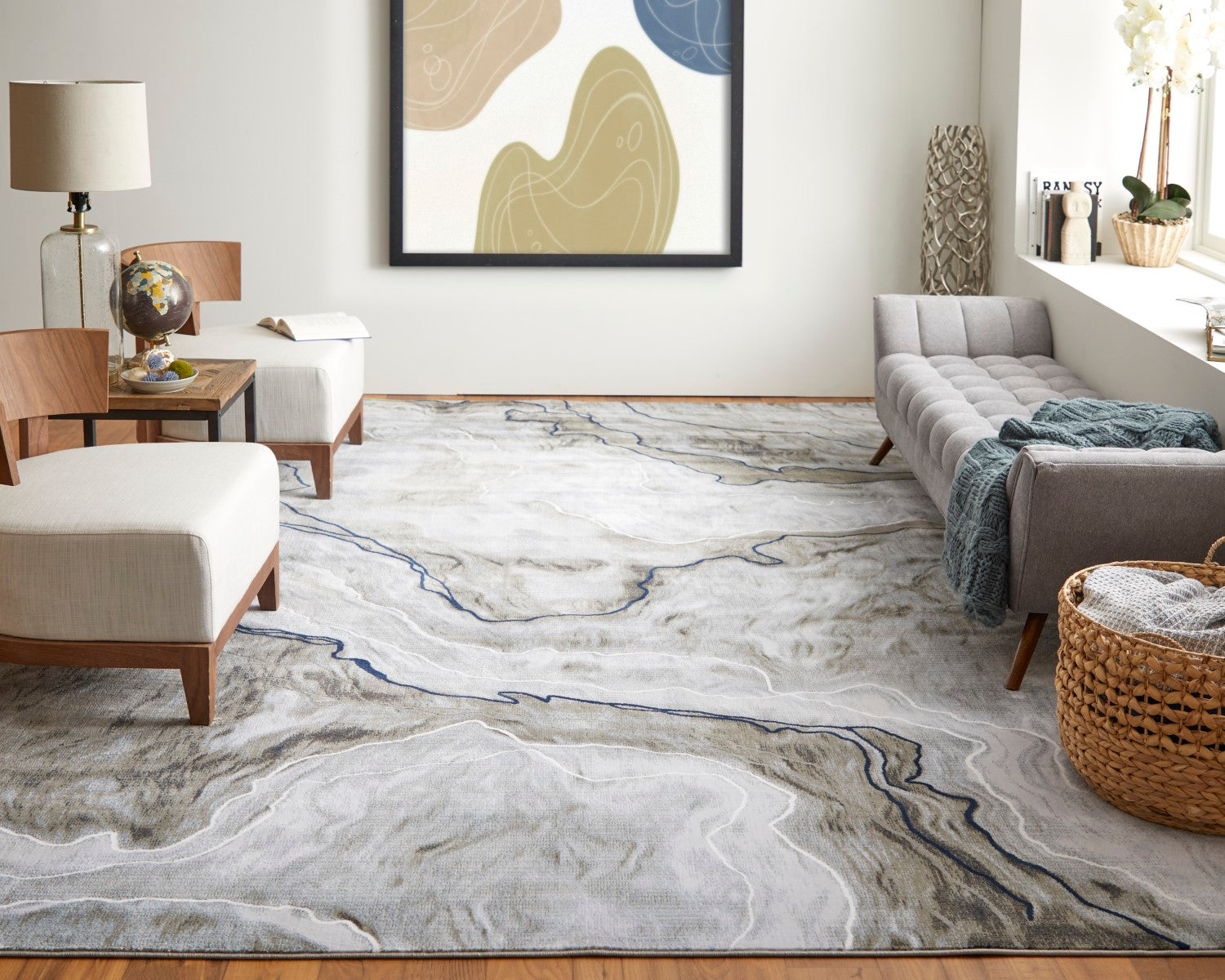 Javers Gray / Ivory Rug