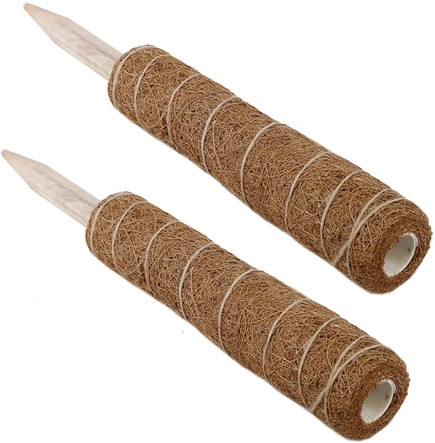 Customizable 30/40/60/80/100Cm Coco Coir Pole Sticks For Indoor Gardening