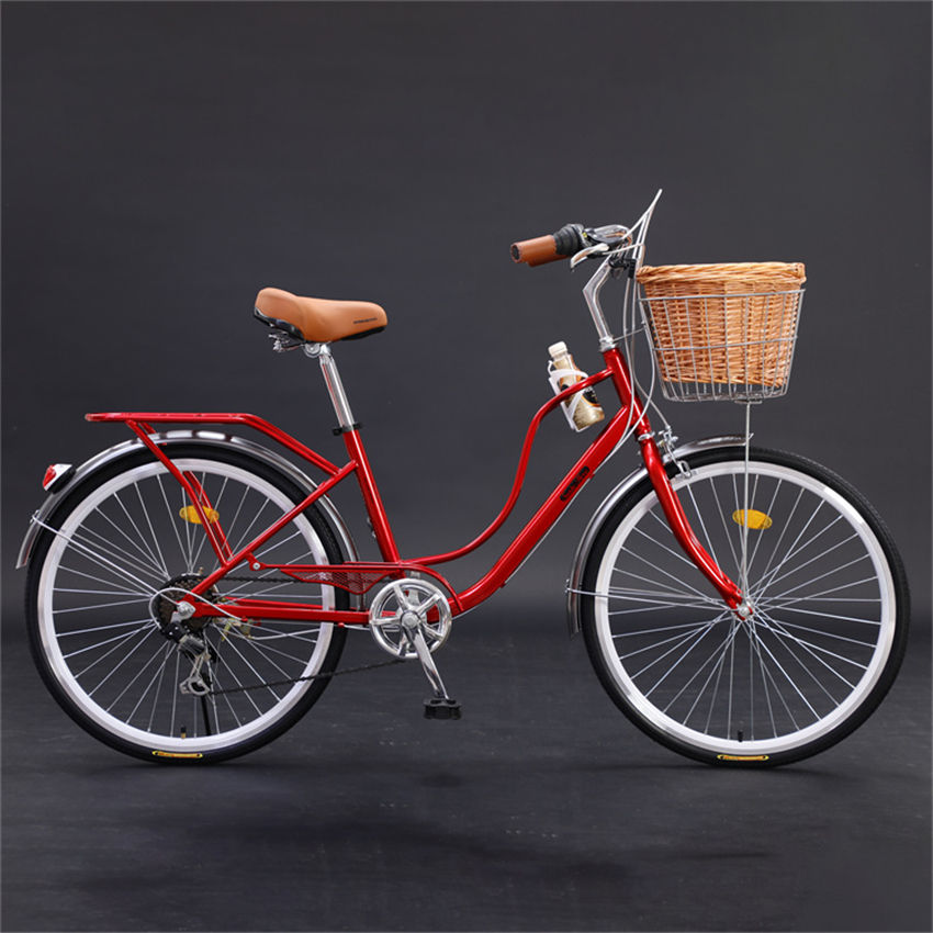 wholesale Classic ladies bicycles urban bike 26 inch city bike women bicycle Newest Lady Road Bikes Colorful City