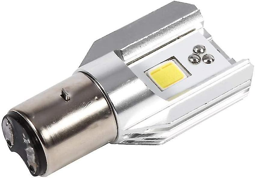 Motorbike Led Headlight Bulb Far/near Light Motorbike Headlight Xenon White Light Headlight Bulb (silver) (1pcs)