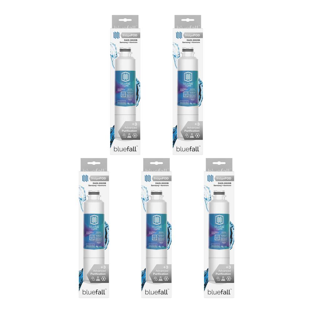 DRINKPOD 5 Compatible Refrigerator Water Filters Fits  DA29-00020B (Value Pack) BFDA2900020B5PK