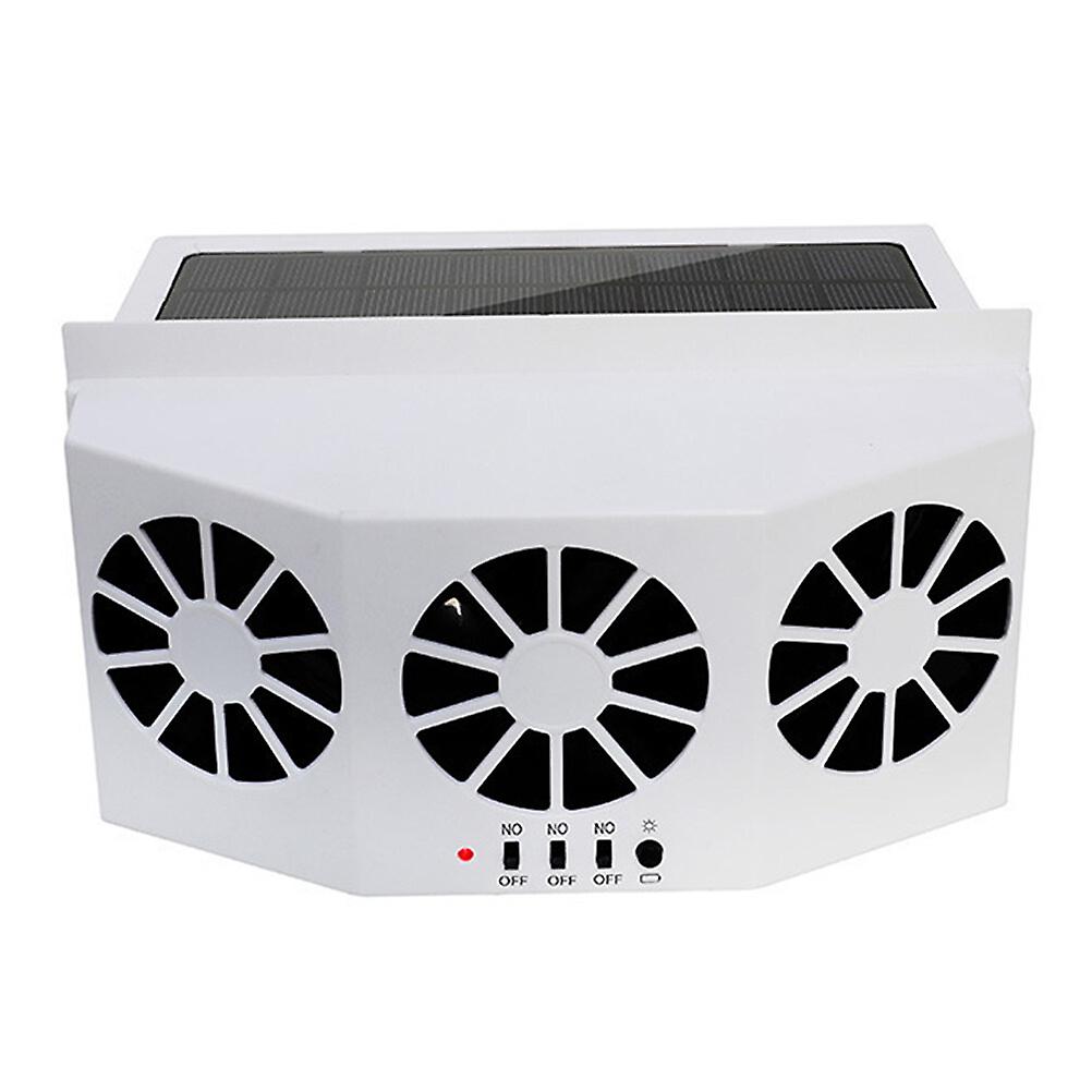 Car Solar Exhaust Fan Car Fan Solar Cooling Vent Exhaust Fan Air Vent Radiator