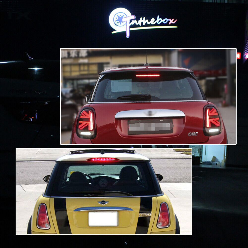 GTINTHEBOX Red LED Rear Third 3rd Brake Stop Light Lamp For 2002-2006 Mini Cooper R50 R53