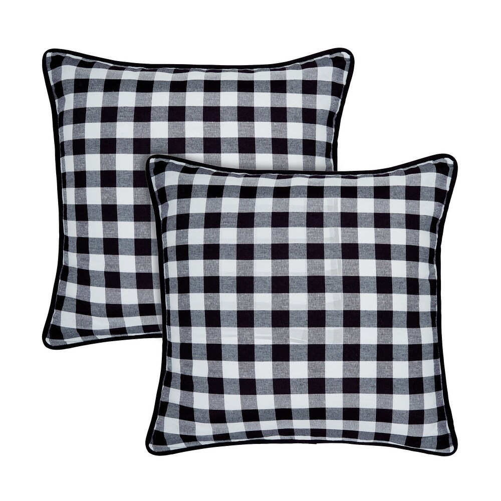 Buffalo Check Throw Pillow Covers