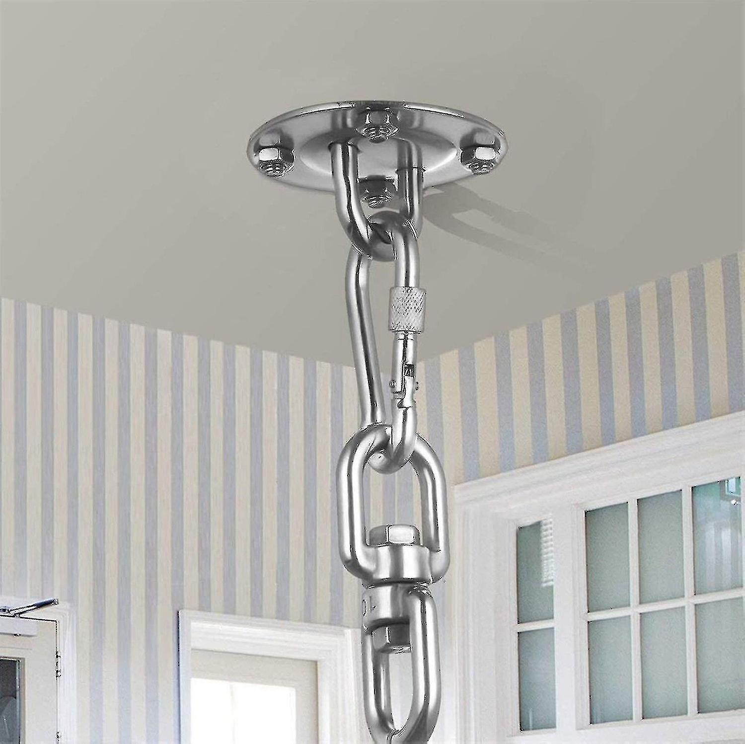 Tray Steel Aerial Yoga Hanging Buckle Fixed Hanging Tray Stainless Tray Ceiling Tools