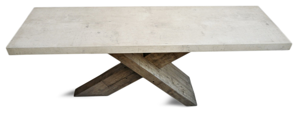 X Base Console Table   Farmhouse   Console Tables   by Design Mix Furniture  Houzz