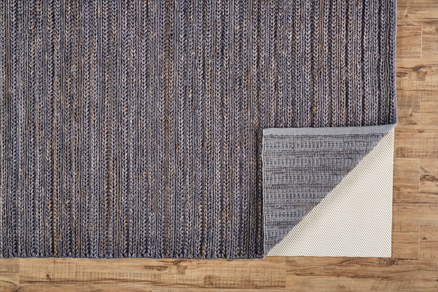 Knox Blue and Brown Rug by BD Fine